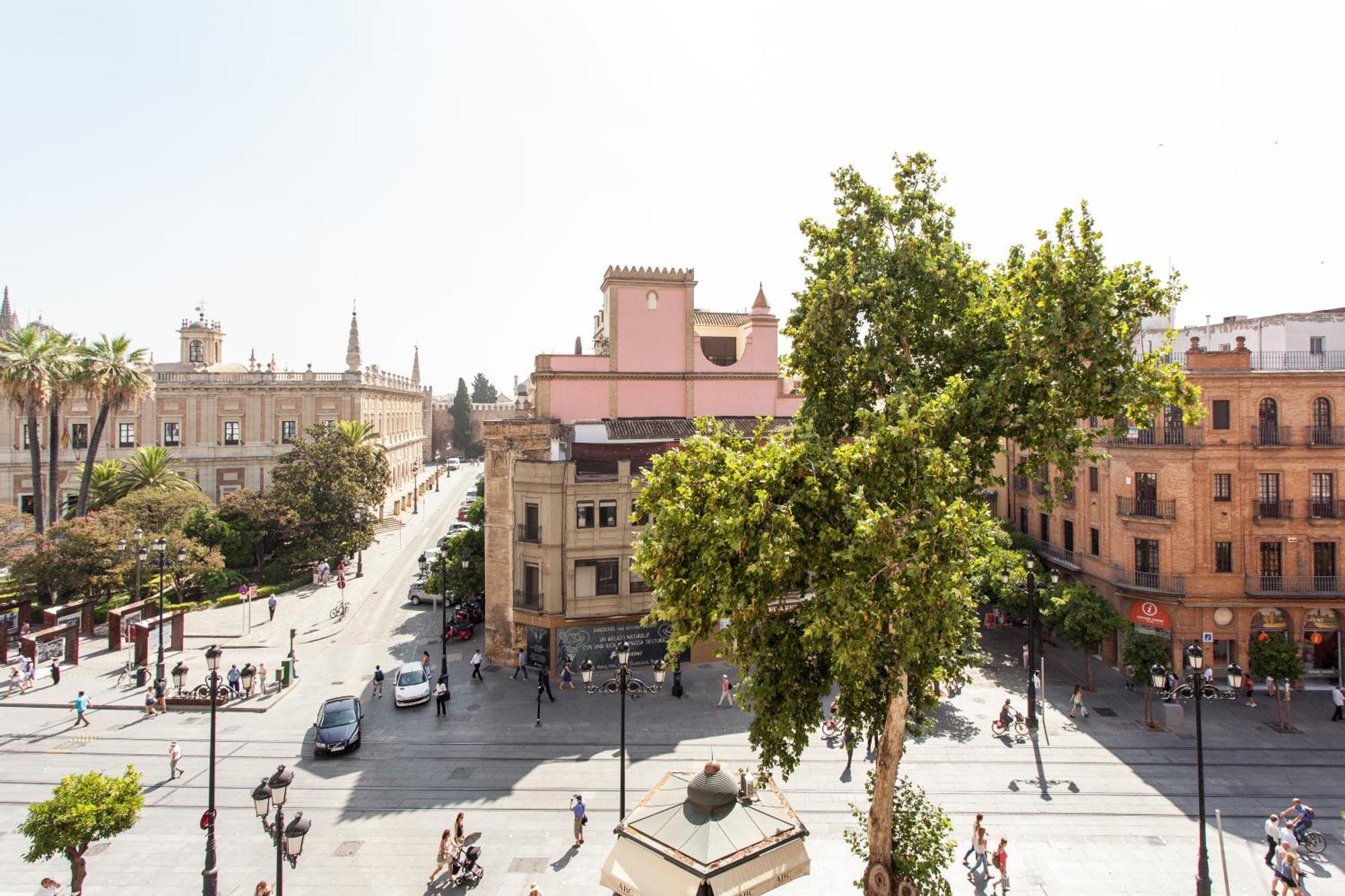 Apartamentos Edificio Constitucion Sevilla Pokoj fotografie